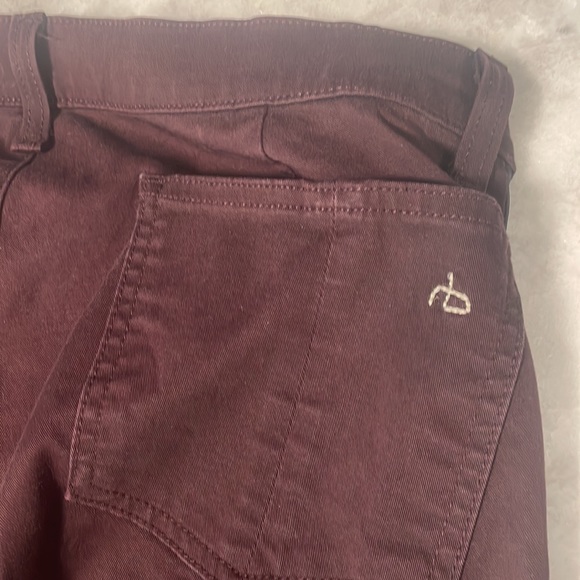 Rag and bone leather pop jeans 32 - Picture 9 of 11